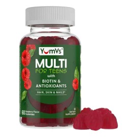 Yum-v's Multivitamínico Teens Con Biotina Y Antioxidantes 60