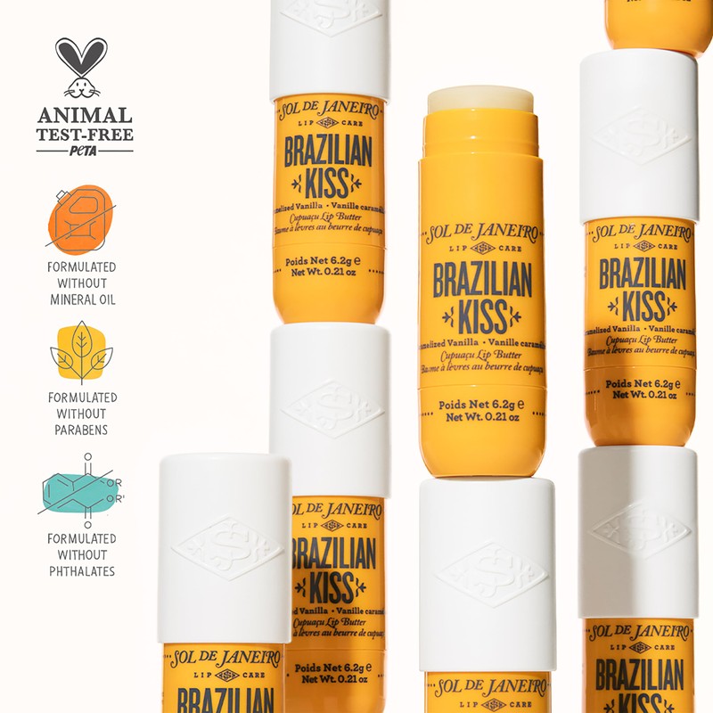 Sol de Janeiro Brazilian Kiss Vegan Formula Hydrating Lip Butter