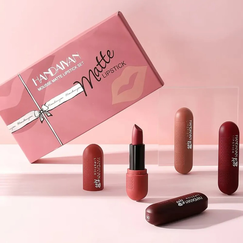 Set Labiales En Barra Hidratantes Larga Duración M172-6color/set