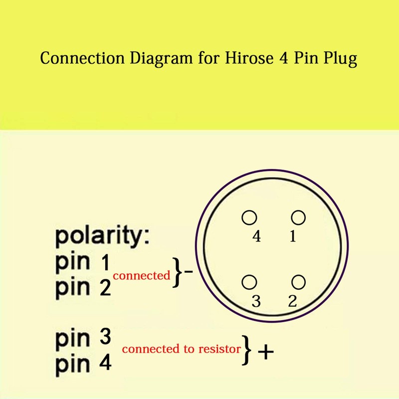 Sujeetec Headset Headworn Microphone - Hirose 4 Pin Plug Head