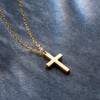 Cossa 14K Gold Cross Necklace for Women Gold 14K Gold