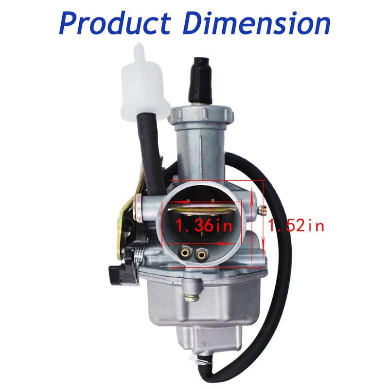 Silscvtt Carburetor Replacement for Honda FourTrax 200 Replacement for Honda