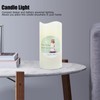 LED Electronic Candle Light Projector Light Flameless Candle Garden Home