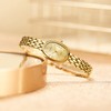 Diaofendi Petite Vintage Oval Gold Women’s Watch, Waterproof Elegant Watch