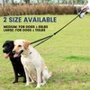 Dual Retractable Dog Leash for 2 Large Dogs (Up to