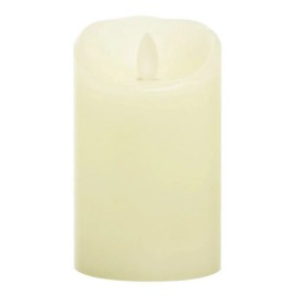 Elegani Small Flameless LED Tealight Candles 12 Pack – 2.75" White Warm Glow