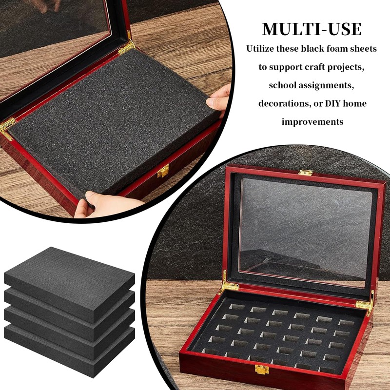 Grid Foam Cube Foam, 4 Pieces 40 x 30 x