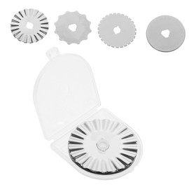 Gadpiparty 4sets Rotary Cutter Blades for Quilting Sewing Durable Replacement Parts for Sharp Fabric Cutting Tool for DIY Projects 10pcs*4