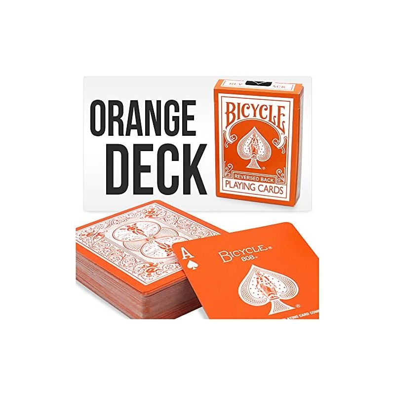Magic Makers - Baraja para Bicicleta (Naranja)