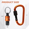 3PCS 3/8" Socket Holder Keychain Set,Drive Quick-Release Organizer with Locking
