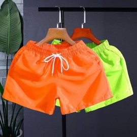 [BBT4] Unisex Summer Couple Beach Board Shorts GS.Shorts-Navy L