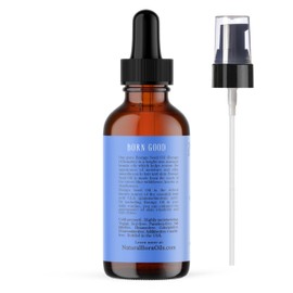 Natural Born Oils Borage Seed Oil, 2oz, Organic, Carrier Oil, Cold-Pressed, High in Gamma-Linolenic Acid, Ideal for Skin Hydration, Hair Nourishment