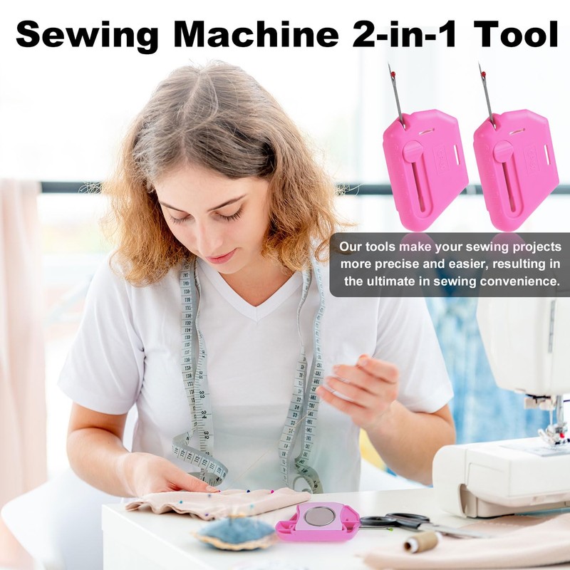 BOXOB 2 x 2-in-1 Adjustable Magnetic Seam Guide, Polygonal Shaped