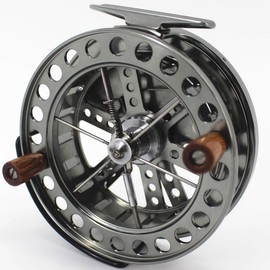 4 1/2 inches CNC Machined Aluminum Centrepin Centerpin Float Fishing Reel 113.5MM Steelhead Salmon Trotting Fishing with Line Guard