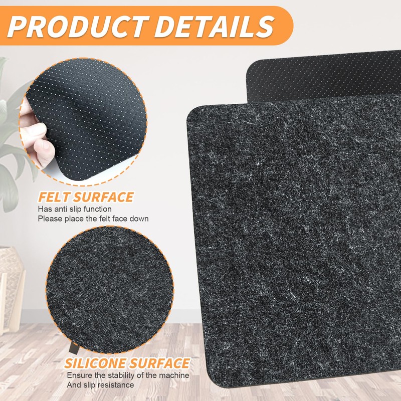 Fire Protection Mat, Heat Resistant Underlay, Baking Mat for Air,