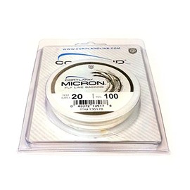 Cortland Micron Backing, White 100 YD, 20 LB