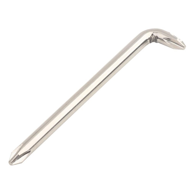 3 Pieces L-shaped Right Angle Screwdriver Set PH0 PH1 PH2