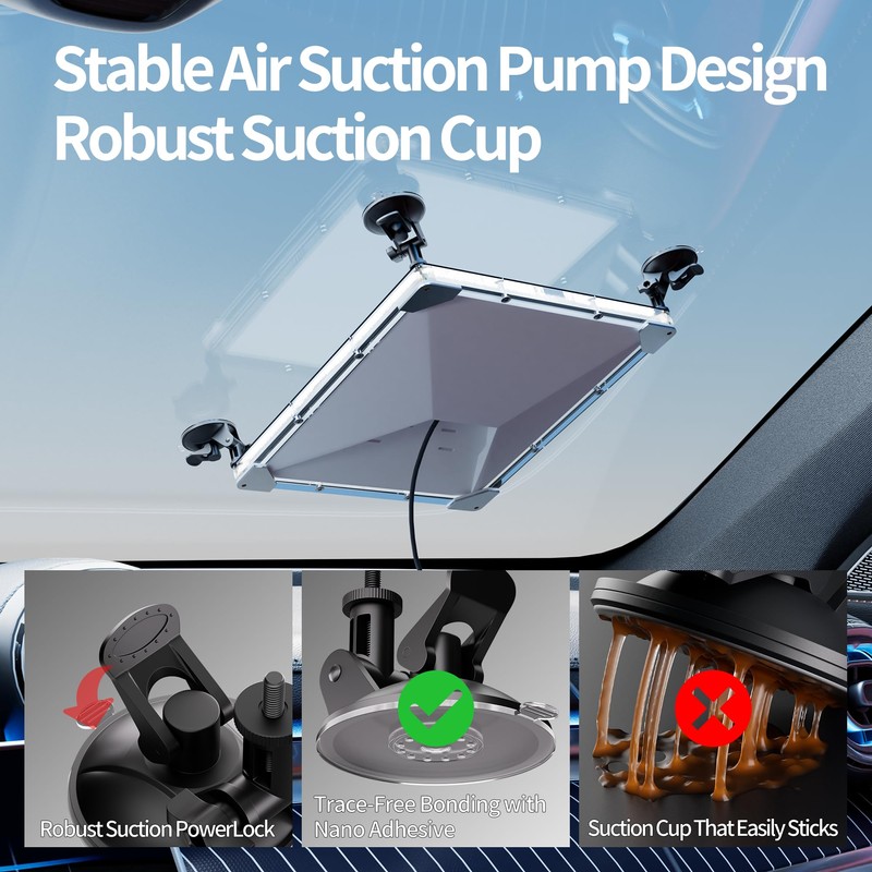 Starlink Mini Suction Cup Mount Mounting Kit for Car Windows