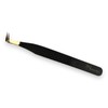 Beauty Power 90 Degree Boot Lash Tweezers for Eyelash Extensions,