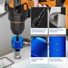 BURMONG Copper Pipe Cleaner Drill 3 Pcs Set (1/2" 3/4"