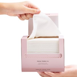Disposable Face Towel XL 2024 Latest Thick Size 10 x 12 Inch Face Towels Disposable for Washing the Face Clean Skin Wipes Face Towels Disposable Clean Towels
