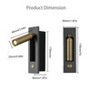 YFMYY LED Bedroom Lamp Headboard Wall Light Sconce, Bedside Reading