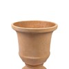 Serene Spaces Living TerraLava Classic Concrete Urn Planter – Durable