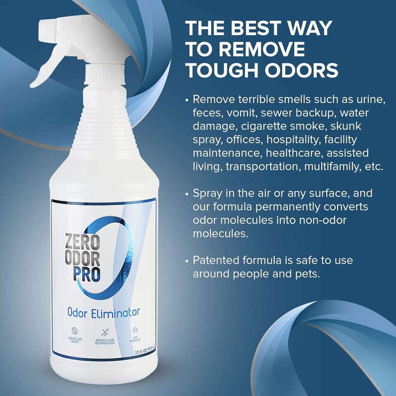 Zero Odor Pro - Commercial Strength Odor Eliminator - Neutralizer