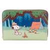 Peanuts 50th Anniversary Snoopy's Beagle Scouts Zip Around Wallet