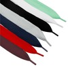 Elerevyo 1 Pair Solid Flat Shoelaces Thick Shoe Laces Wide