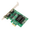 TXA108 82571 2 RJ45 Port Gigabit Network Card PCI Ex1