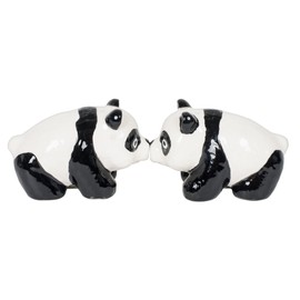 3" L Cutie China Panda Kissing Magnetic Salt & Pepper Shakers -Attractives Collection