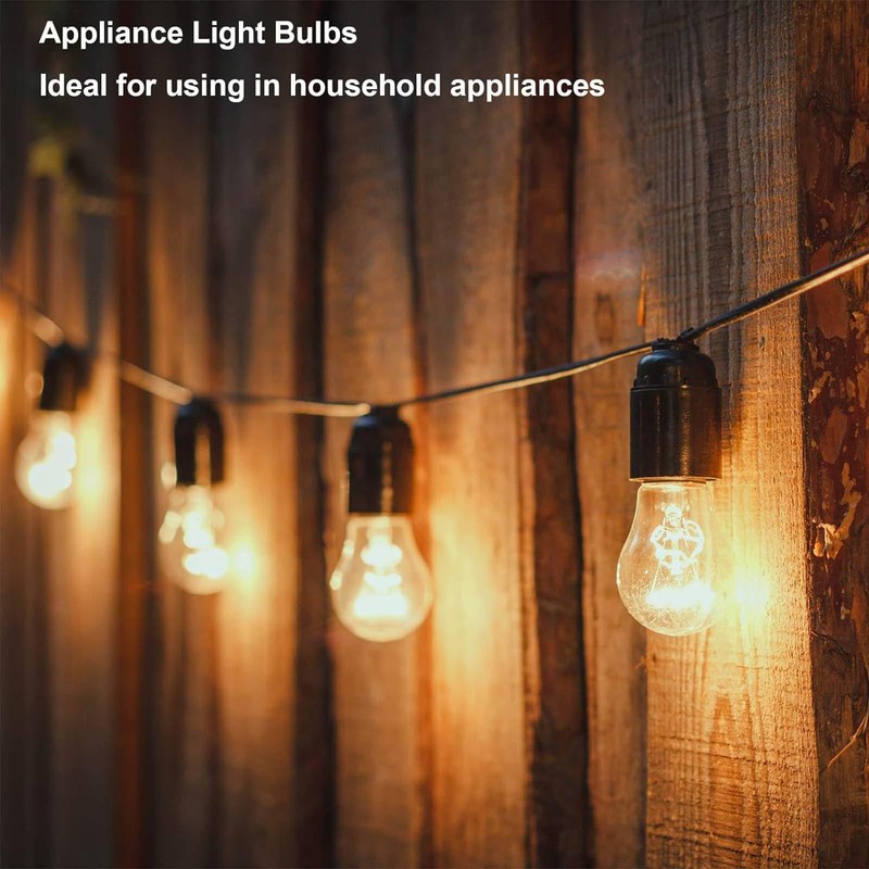 SalPhines Oven Light Bulb 40 Watt Appliance Light Bulb, High