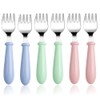 SUMAJU 6 Pcs Kids Forks, Stainless Steel Toddler Utensils Kids