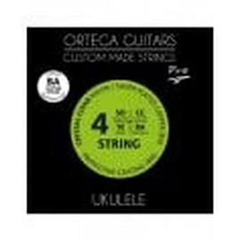 Ortega Guitars Custom Made Strings - Pro - Baritone Ukulele - Crystal Clear Nylon (UKP-BA)