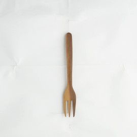 Nagao Sao Wood Fork, Small, 6.9 inches (15.1 cm), Set of 2, Wooden