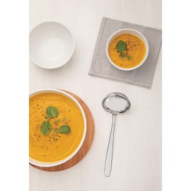 Tramontina 63960/097 Essential Stainless Steel 63960/097 Total Length 10.2 inches (26 cm), Dishwasher Safe, Durable, Ladle, Compact, Lightweight, Made in Brazil
