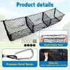 x xotic tech 2pcs Trunk Bed Cargo Net, Stretchable Double-Layer