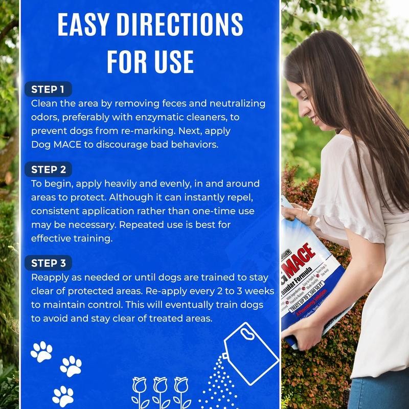 Dog Mace Dog Repellent and Training Tool - Granular Dog