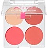 Ruby Kisses Bare Blusher Sweet Cheeks Palette (Livin Bare)