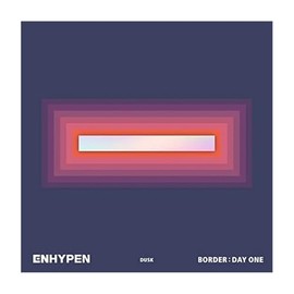 Enhypen Border : Day One (Dusk Version) 1st Mini Album CD+Photobook+Photocard+Clear Story Cover+Postcard+Book Mark