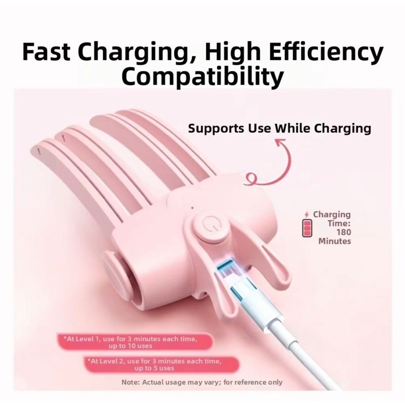 Electric Heating Hair Top Alat pemanas elektrik Clip Teeth Increase
