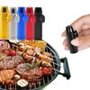 5pcs Metal Leak-Proof Pepper Shakers Set for Salt and Spice