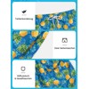BesserBay Summer Boys' Swimming Trunks with Compression Liner Pockets UPF