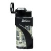 Jetline Phantom Single Jet Flame Cigar Lighter - Black