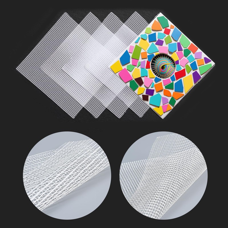 10 Sheets 12'' x 12'' Mosaic Mesh for Mounted Tile