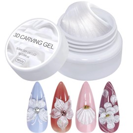 Nail Molding Gel - 5g 3D Solid Building Gel for Nails - Carving Soft Manicure Art Extension Beauty Care for Women Spring Summer