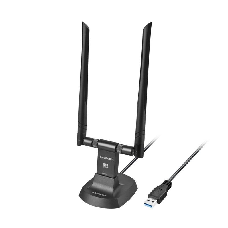 Simplecom NW811v2 AX1800 Dual Band WiFi 6 USB Adapter 802.11ax