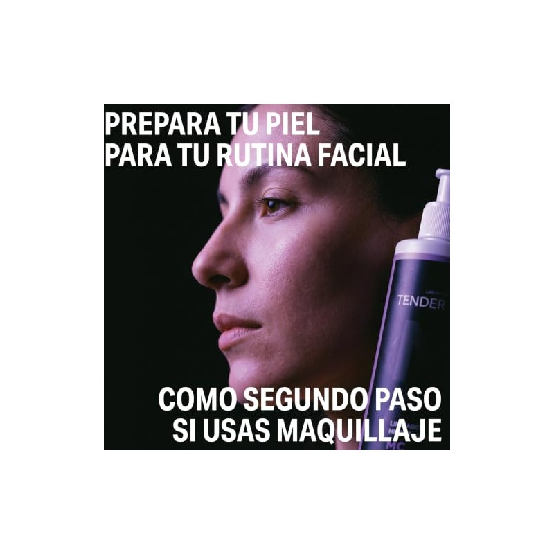 Tenderskin Gel Limpiador Facial Ultra-Suave Piel Normal A Seca, 250