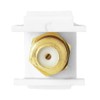 Skywalker F Female to RCA Female Keystone Insert with Blue